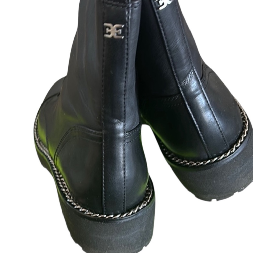 Sam Edelman Black Combat Boots - Picture 10 of 11